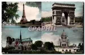 Paris - Memories - Old Postcard