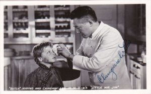 Butch Jenkins and Chingwah Lee In MGM's Little Mr Jim Signed Real Photo