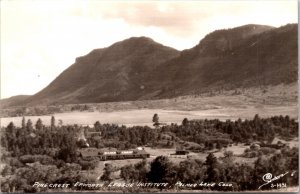 Real Photo Postcard Pinecrest Epworth League Institute Palmer Lake, Colorado