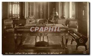 Old Postcard Rueil Malmaison Chateau de la The Office of the Napoleon st
