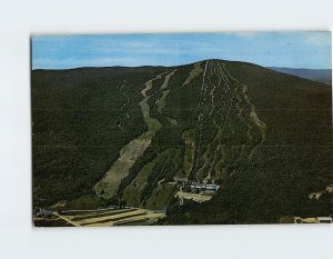 Postcard Aerial View of Mt. Snow, West Dover, Vermont