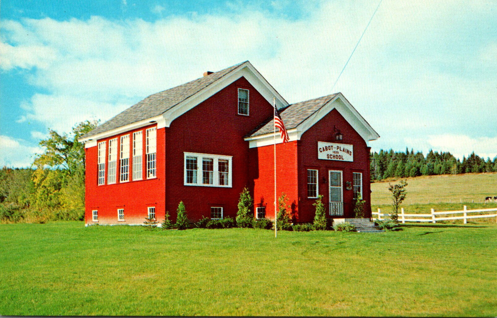 Vermont Cabot The Cabot Plain Schoolhouse United States Vermont
