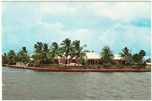 Home Of A.I. DuPont, Fort Lauderdale, Florida, Vintage Chrome Postcard