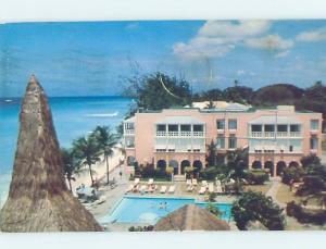 Pre-1980 HOTEL SCENE Pink Beach - St. Lawrence Barbados F6499