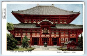 Todaiji Temple at NARA JAPAN Postcard