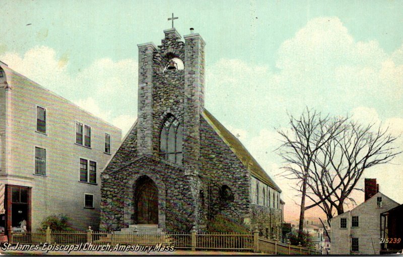 Massachusetts Amesbury St James Episcopal Church