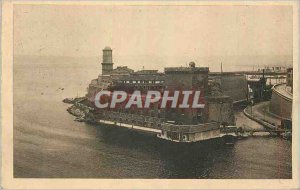 Postcard Old Marseille Fort St John