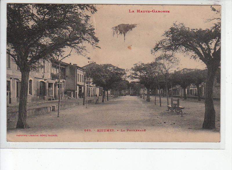 RIEUMES - La Promenade - très bon état