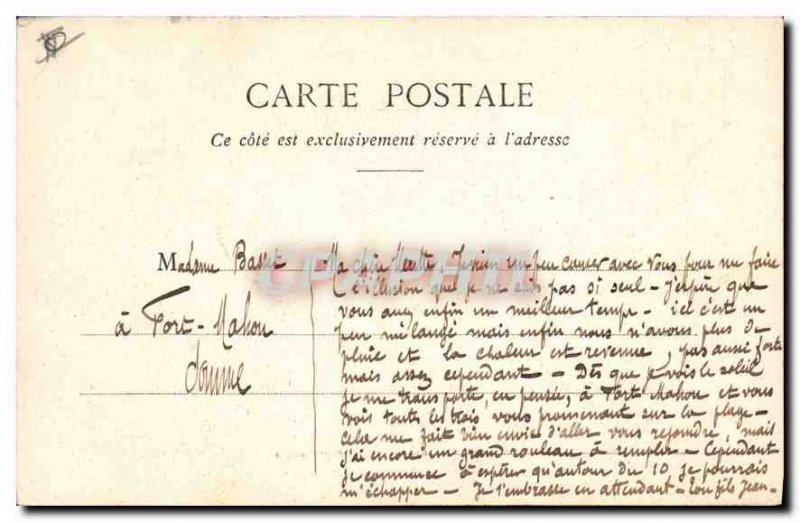 Postcard Old Valence Apse of the cathedral