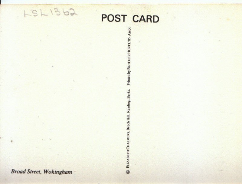 Berkshire Postcard - Broad Street - Wokingham - Ref 18785A