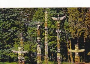 Canada Indian Totem Poles British Columbia