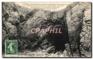 Old Postcard Pouliguen Goblins Cave