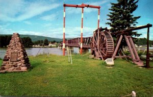 Canada British Columbia Quesnel Cornish Water Wheel