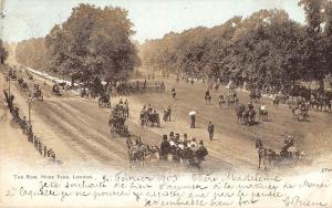 BR94650 the row hyde park london chariot   uk