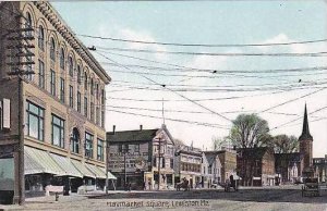 Maine Lewiston Haymarket Square