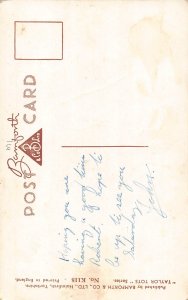 Bamforth Children Comic Humor Peasant Boy Relaxing on Hay with Drink postcard