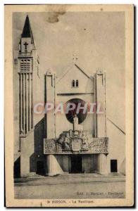 Old Postcard Hirson Basilica