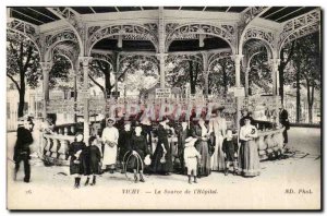 Vichy Old Postcard The source of & # 39hopital