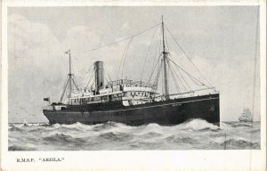 CPA AK R.M.S.P. ARZILA SHIPS (703893)