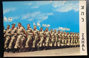 Mint Israel Color Picture Postcard PPC 6 Days War 1967 Independence Day Parade