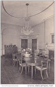 Dining Room Wickham Valentine House Robert Mills Architect 1812 The Valentine...