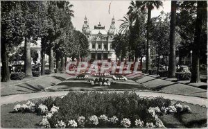 Modern Postcard Monte Carlo Casino and gardens