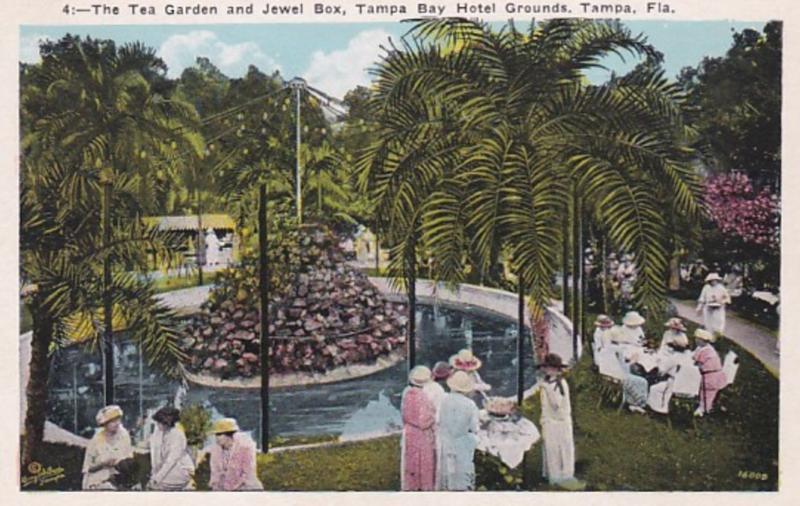 Florida Tampa Tea Garden and Jewel Box Tampa Bay Hotel Grounds