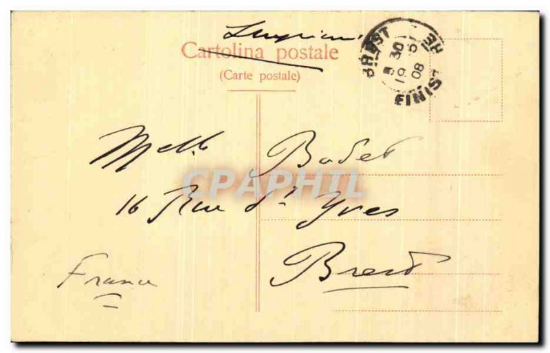 Old Postcard Palermo Piazza Villena E Via Maqueda