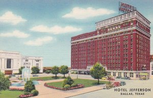 Texas Dallas Hotel Jefferson Curteich