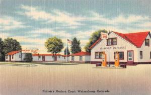 Walsenburg Colorado Nortons Modern Court Antique Postcard J60318