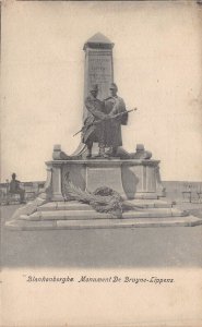 BELGIUM~BLANKENBERGHE MONUMENT DE BRAYNE LIPPENS~WW1 MILITAIRE PHOTO POSTCARD