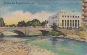 Postcard Wedding Ring Bridge Reno Nevada