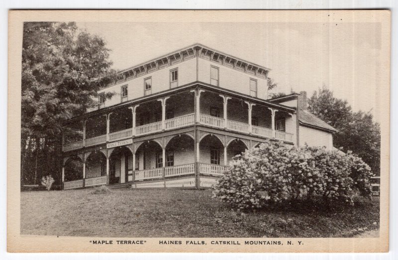 Haines Falls, Catskill Mountains, N.Y., Maple Terrace