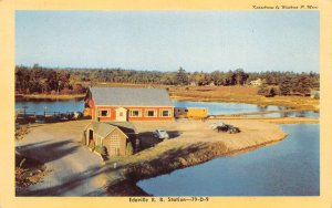 Carver Massachusetts Edaville R.R. Station Photochrome Vintage Postcard U6210