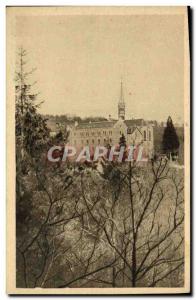 Old Postcard Ste Marie De La Pierre Qui Vire View taken of the Cross