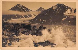 Kingsbay Loveen Insel Norddeutscher Lloyd Bremen Real Photo Postcard J69379