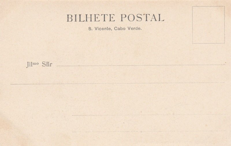 SAO VICENTE, CAPE VERDE - Vintage POSTCARD