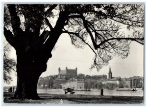 1964 Petrzalka of Castle Bratislava Slovakia Vintage RPPC Photo Postcard