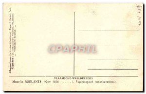 Old Postcard Maurits Roelants Gent 1895