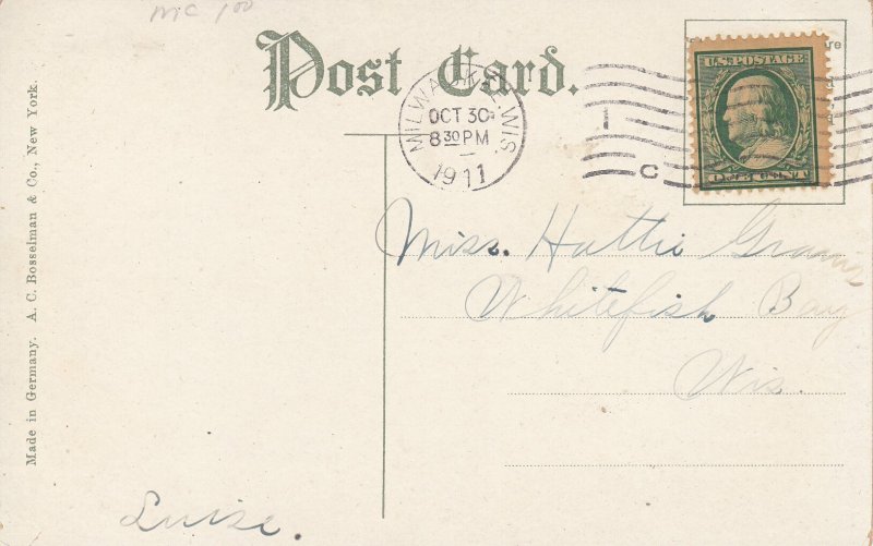 EAST SIDE HIGH SCHOOL MILWAUKEE 1911