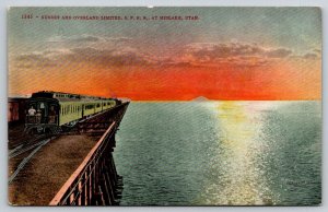 Southern Pacific Railroad  SPRR  Midlake  Utah  Postcard