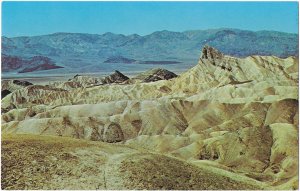 Manly Beacon Death Valley from Zabriskie Point Death Valley National Monument