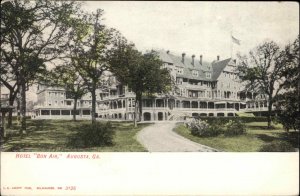 Augusta Georgia GA Hotel Bon Air c1910 Vintage Postcard