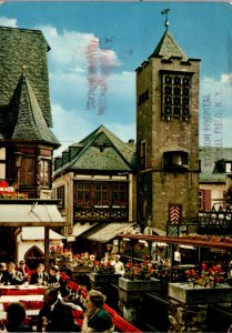 Germany Ruedesheim Drosselgasse 1969