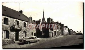 Postcard Old Plounevez Moedec C N View of Bourg