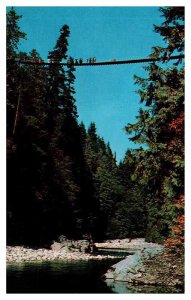 Postcard BRIDGE SCENE Vancouver British Columbia BC AQ9843