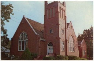 Montevallo,  Alabama, Early View of The First Methodist Church