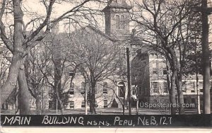 Main Building State Normal in Peru, Nebraska