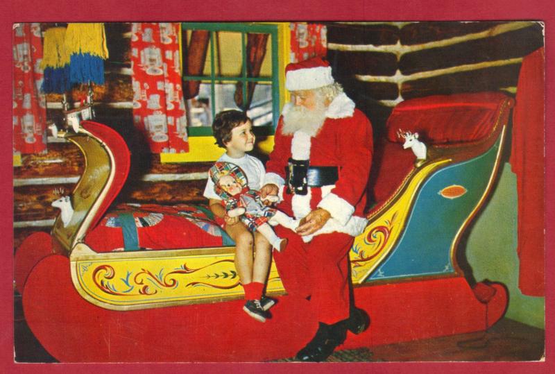 GREETINGS FROM SANTA'S WORKSHOP CASCADE, CO. 1957  SC1960  SEE SCAN