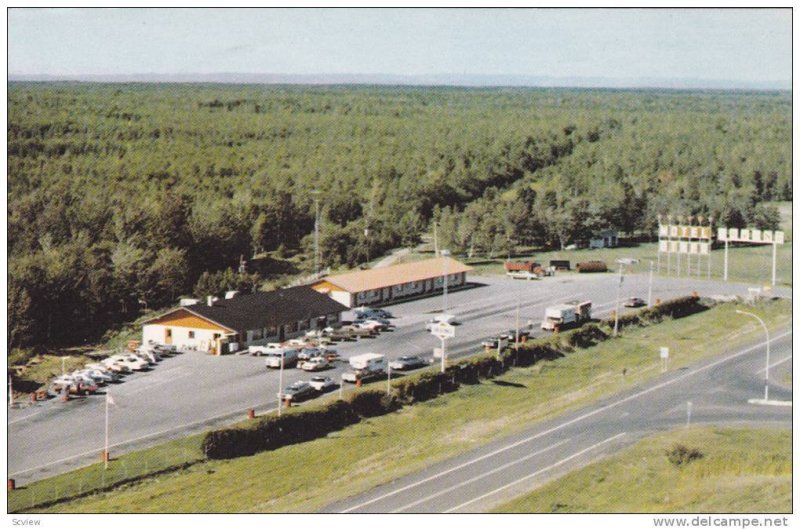 Airview, Restaurant Chez Perron Motel Villeroy, P.Q., Canada, 40-60s